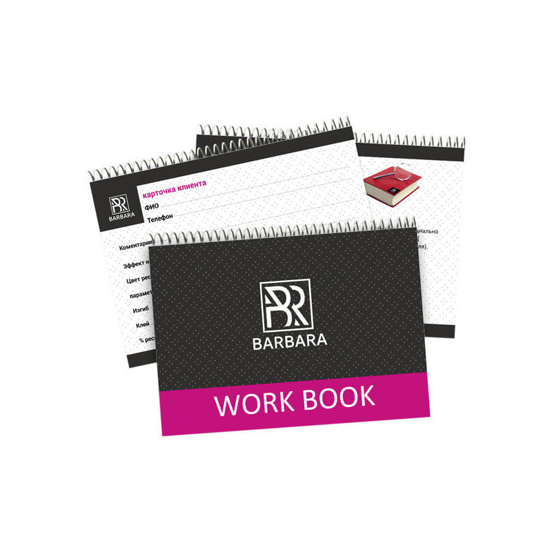 Work Book BARBARA (черный) - Onelash.ru