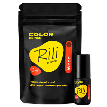Коричневый клей Rili Wood...