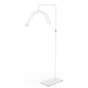 Лампа-дуга напольная (белая)